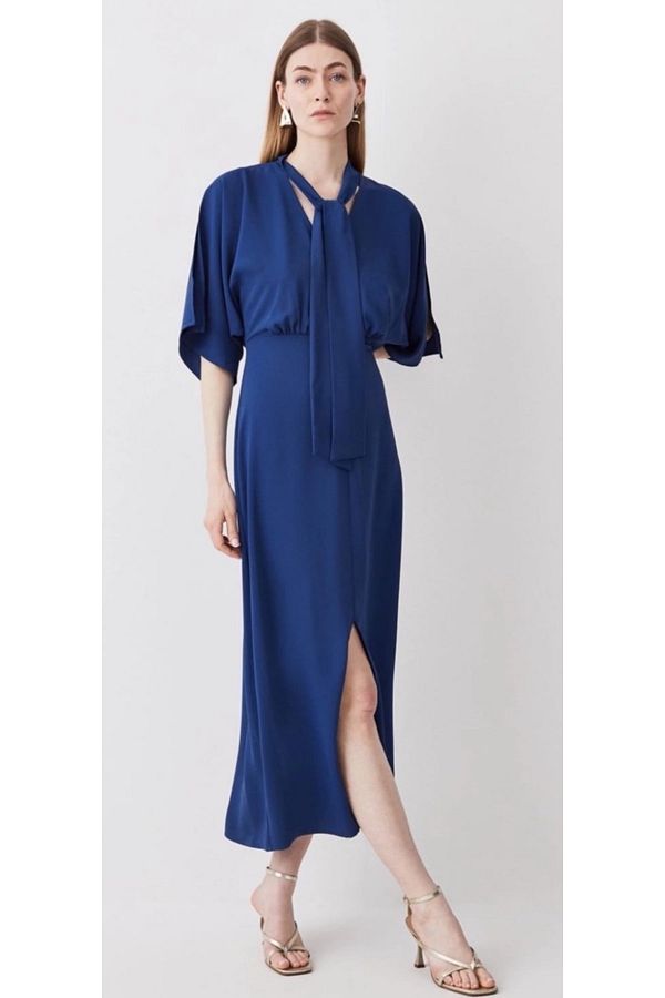 Karen millen navy dress store