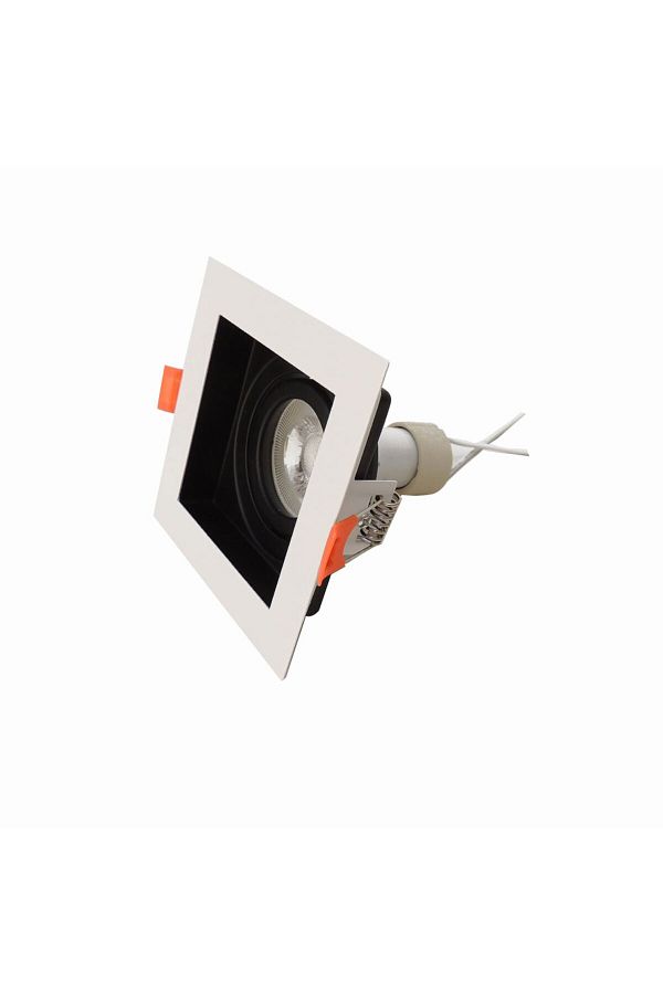 Sunlight-Square Flush Mounted Led Panel Luminaire GU10 Osram Bulb+Socket Daylight 1