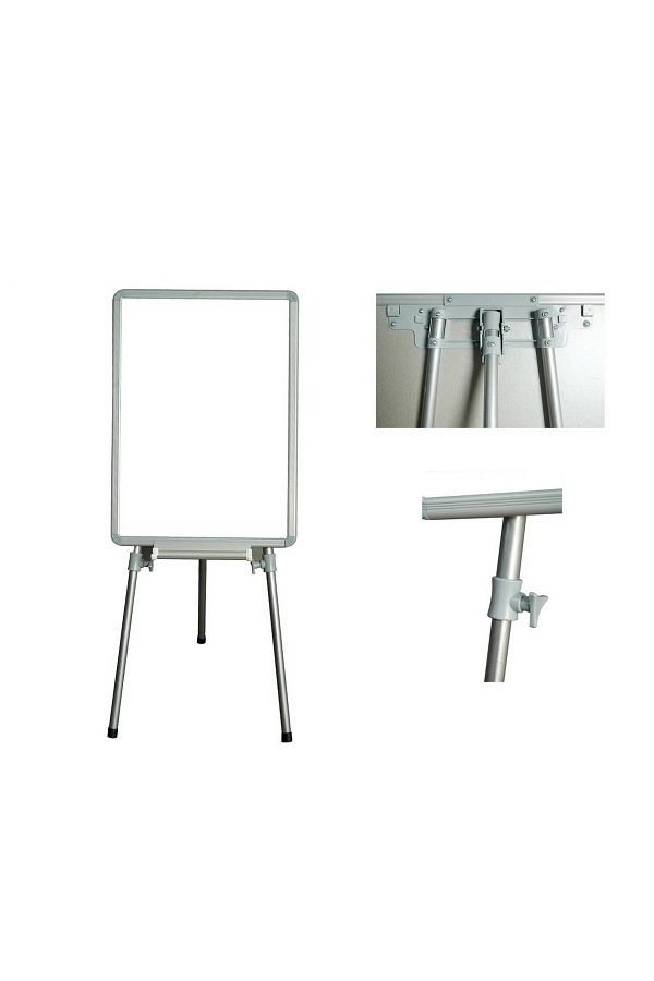İnter-60x90 Telescopic Foot Writing Board - With F.Chart, INT-622F 1