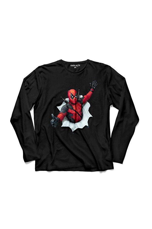 Spiderman Deadpool 123 Kendim Seçtim Deadpool Logo Dead Pool Long