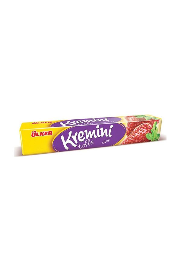 Ülker-Watermelon Cream Toffe Candy - 44 Gr (20 Pieces) 1