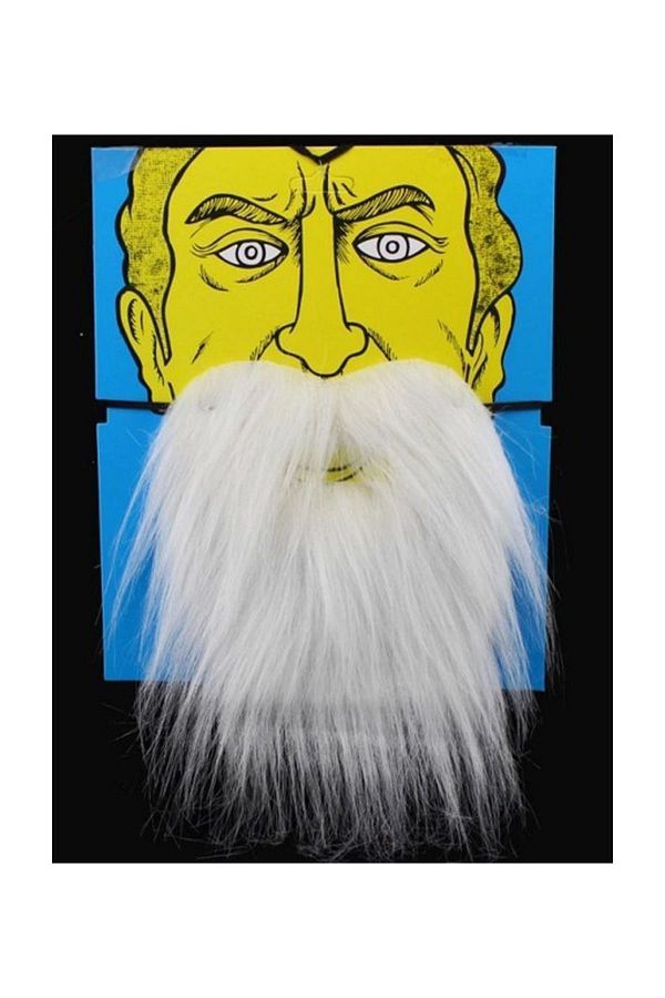 Parti Dolab Fake Long Beard Costume White Beard Mustache Wig Trendyol