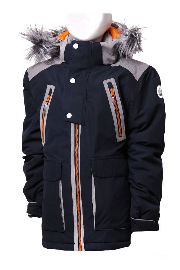 Icepeak-Palton negru de exterior pentru copii 50011 525 390 1