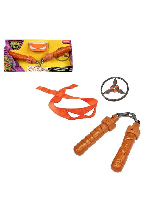 TMNT-Ninja Turtles Mask and Accessory Set Michelangelo 1