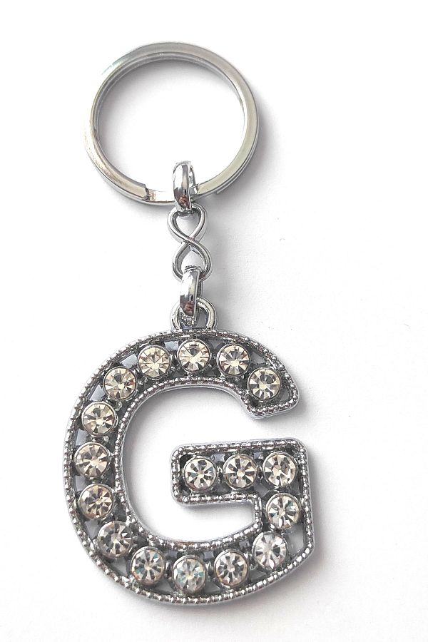 Letter g keychain on sale