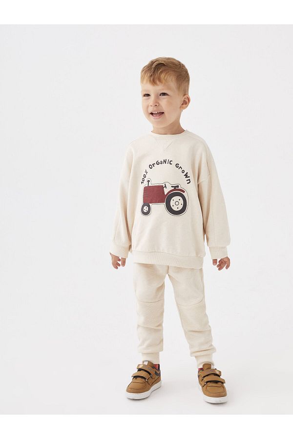 LC Waikiki Baby Boy Tracksuit Bottom with Elastic Waist Trendyol