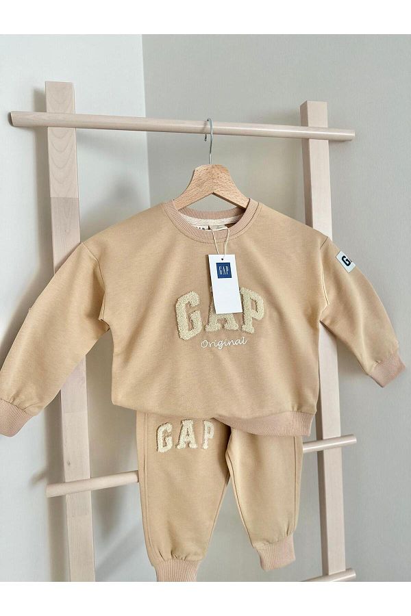 GAP Premium Quality Gap Kids Tracksuit Set Kids Bottom Top Tracksuit Set Trendyol