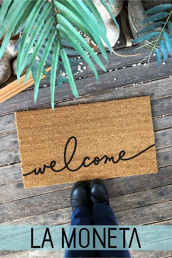 LAMONETA-Simple Welcome Doormat / Simple Welcome Door Front Koko Mat 1