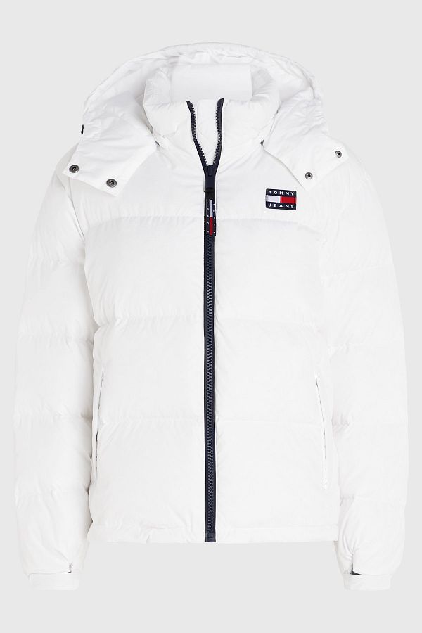 Tommy hilfiger anorak white top