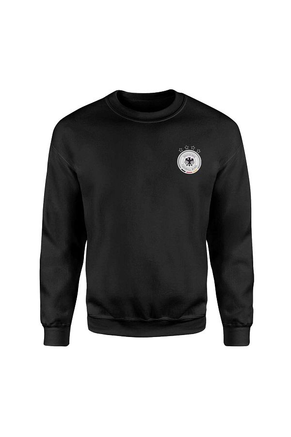NSJ SPORTIVE Germany Football Team Black Sweatshirt Trendyol