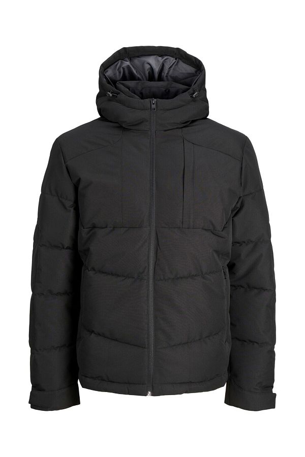 Jack Jones Winter Jacket Black Basic Trendyol