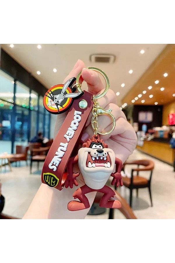 Bade Hediyelik Tasmanian Devil Looney Tunes Keychain And Bag Accessory Trendyol