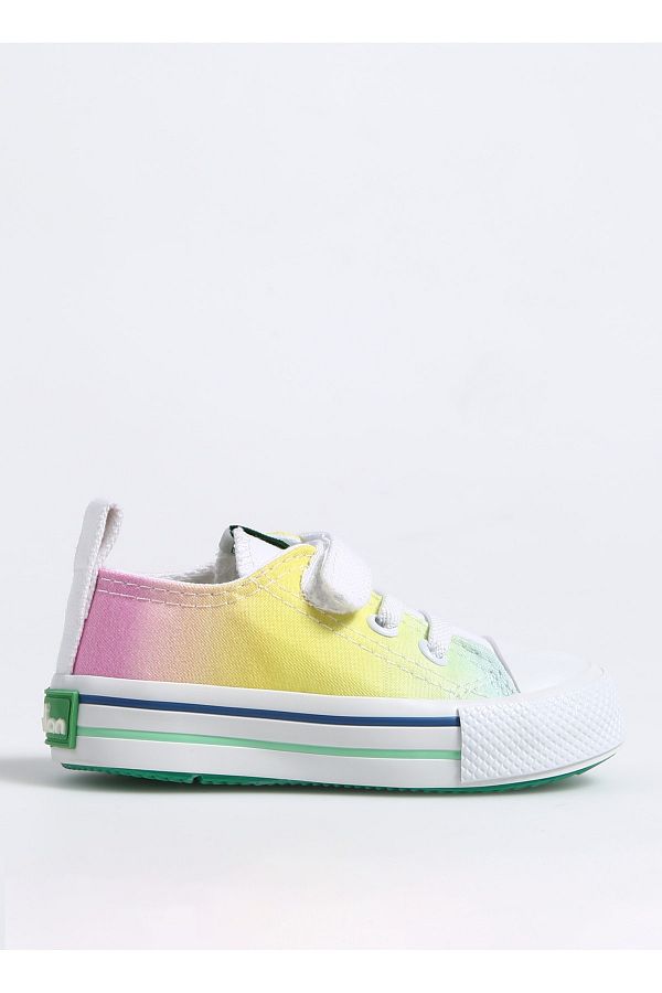 Benetton-Жълти бебешки кецове BN-30659 1