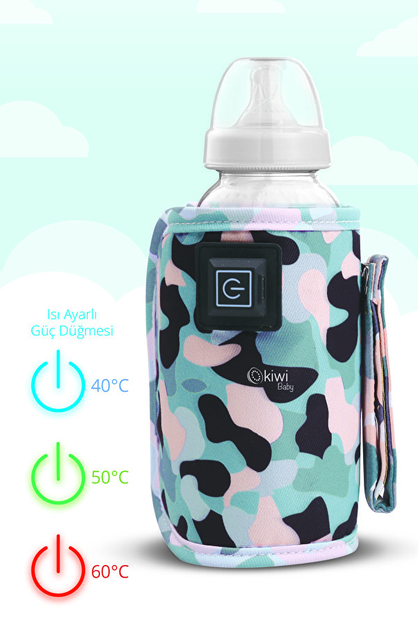 Kiwibaby Biberon Isıtıcı, Usb Taşınabilir 3 Kademeli Süt Şişe Bebek Biberon Isıtma Kbaby 50