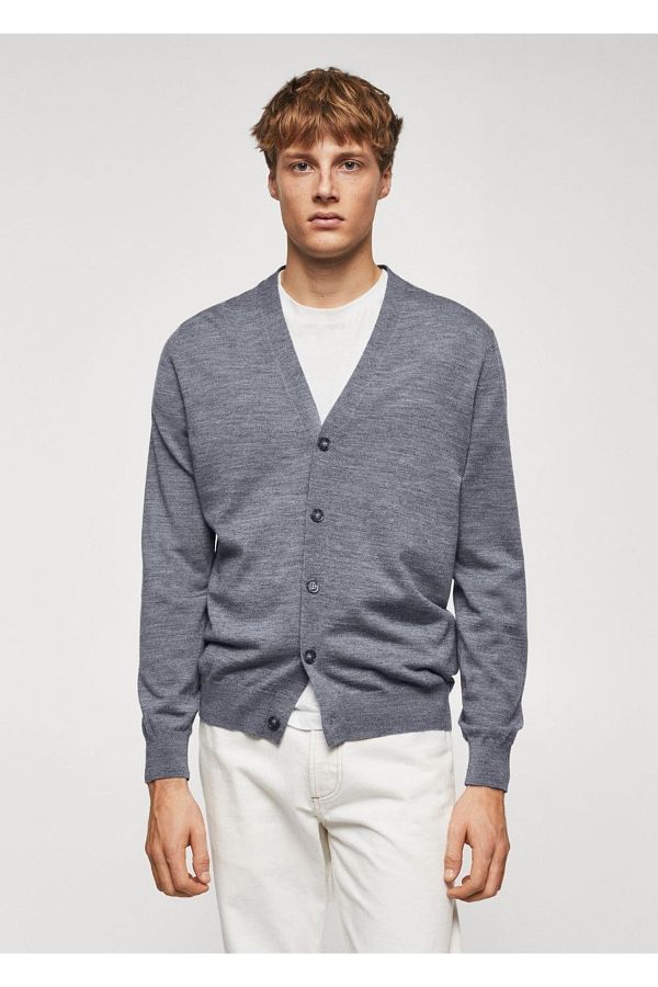 Mango mens cardigan online