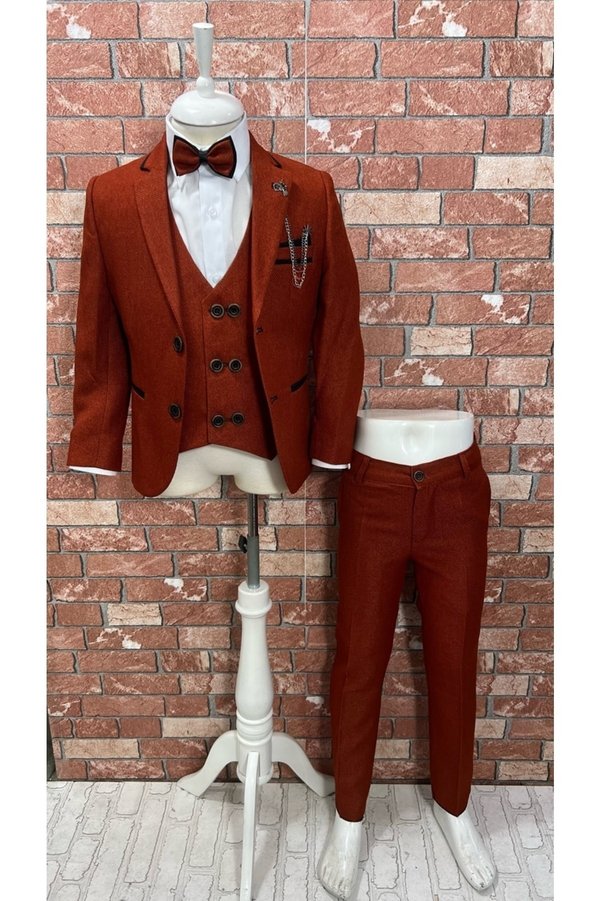 HAYTA Suit with Vest and Shirt Set 5years-10years Stamp