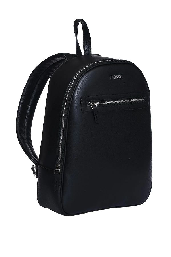 Fossil black leather backpack outlet