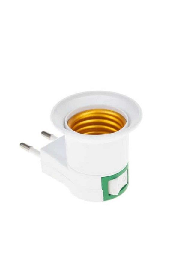 Sanctum-On/off E27 Socket Plug Socket Bulb Plug Socket Socket Lampholder with Switch 1