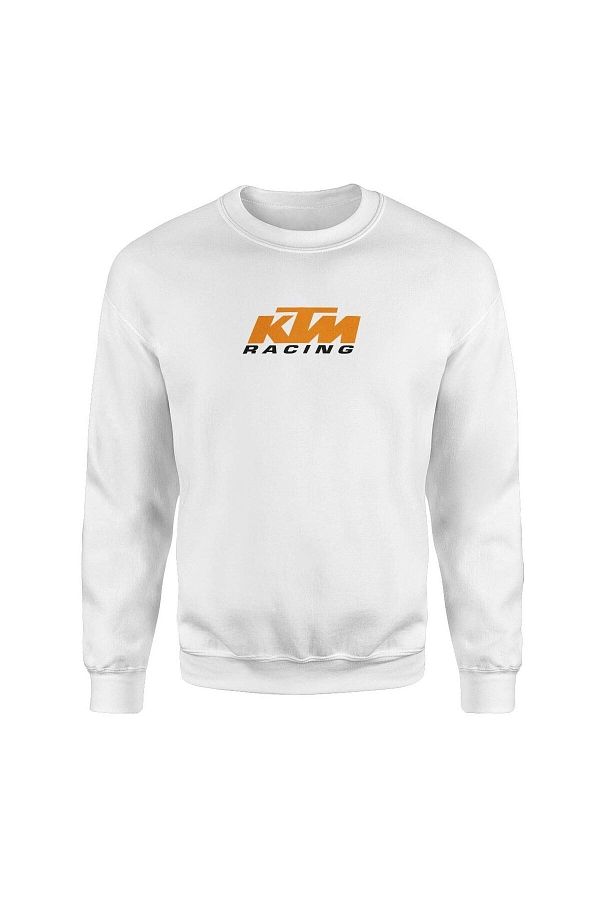 NSJ SPORTIVE KTM Racing White Sweatshirt Trendyol