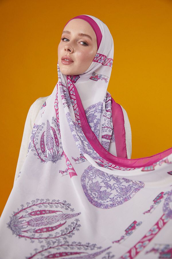 Differenza-HELIOS BONELED SHAL - Fuchsia 1