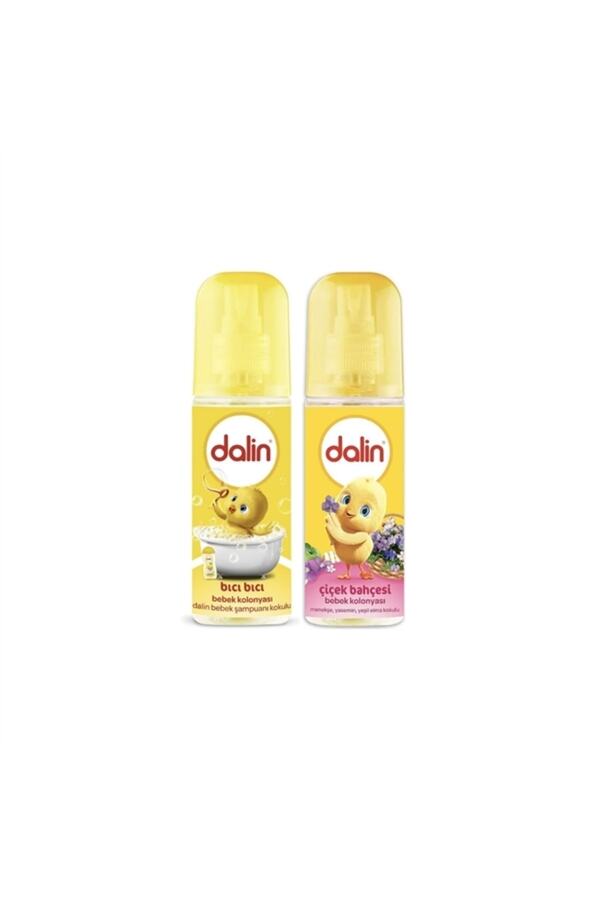 Dalin Bıcı Bıcı Kokusu Bebek Kolonyası 150 ml + Dalin Çiçek Bahçesi Bebek Kolonyası 150 ml