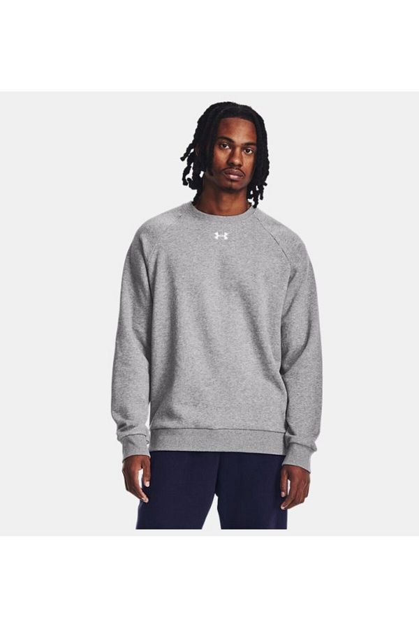 Under Armor Rival Fleece Sweatshirt - Black/White - 1379755-001