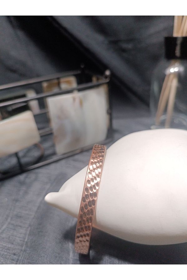 Forged copper bracelet shop