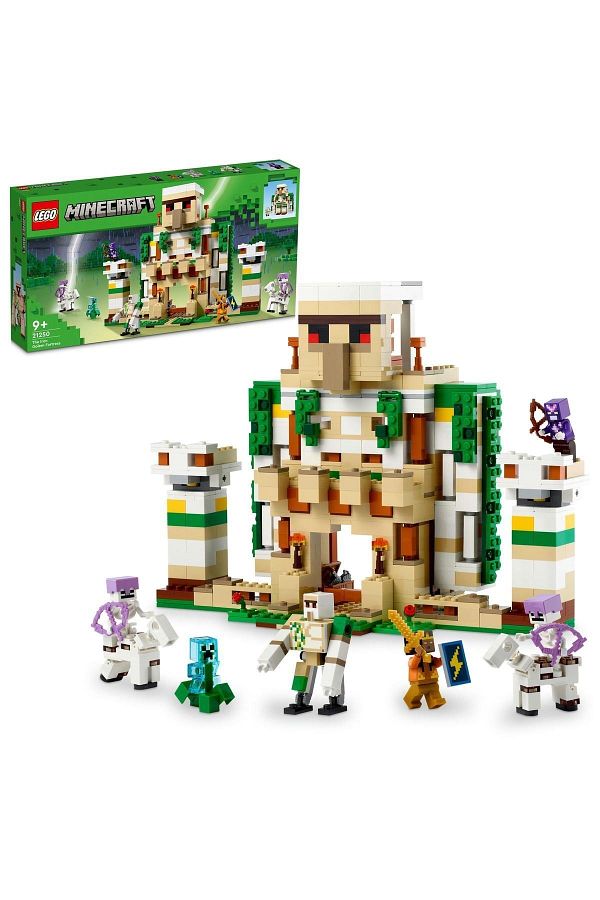 LEGO Minecraft Iron Golem Castle 21250 Creative Toy Building Set for Ages 9 and Up 868 Pieces Trendyol