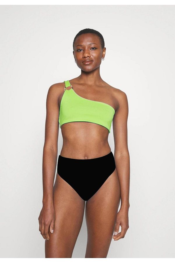 DEEP BEACH BUCKLE BIKINI TOP HIGH WAIST BOTTOM BIKINI SET DB200564BT Trendyol