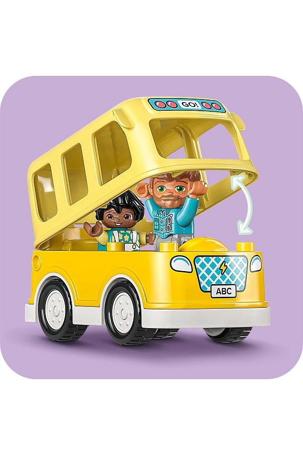 LEGO DUPLO Town Bus Journey 10988 Toy Construction Set for Ages 2 and Up 16 Pieces Trendyol