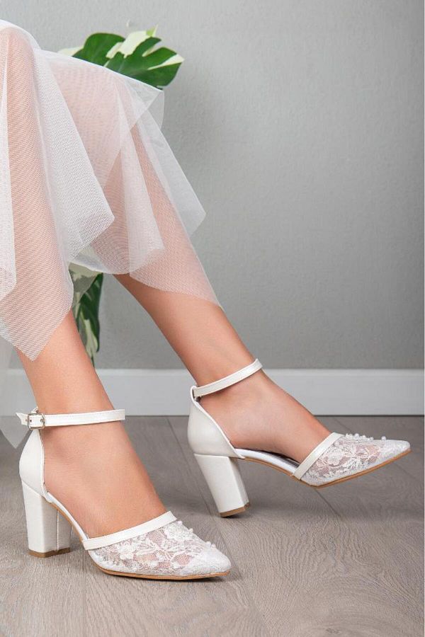 Forever and Always Shoes Tulle Bridal Shoes Josephine Trendyol