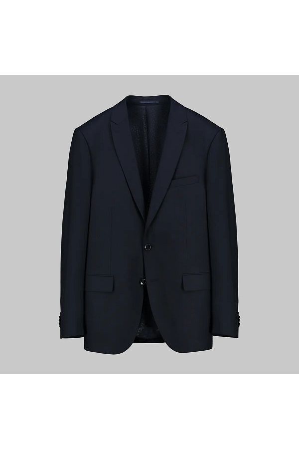 Sarar-INTERVIEW SLIM FIT NAVY BLUE SUIT DRESS 1