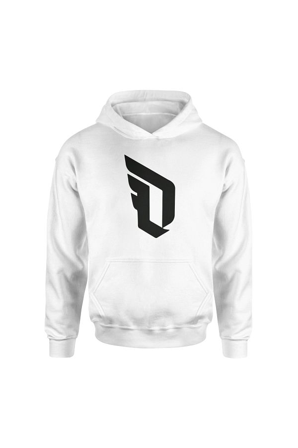 NSJ SPORTIVE Damian Lillard Logo White Hoodie Trendyol