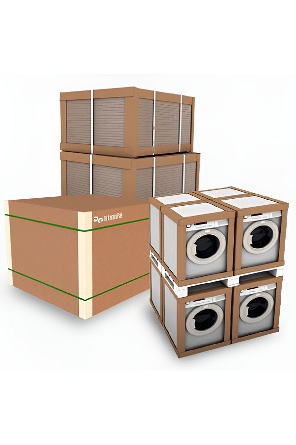 BGCPAK AMBALAJ-50x50 CARTON CORNER (100-Pack) - 5 mm thickness - 1000 mm length - CORNER PROTECTION CARTON 1