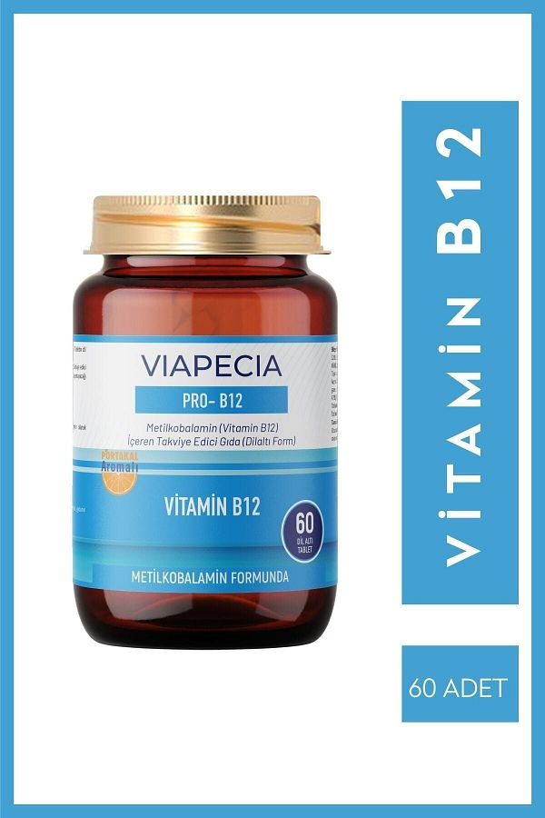 Viapecia-Pro-b12 Forgiveness, Focus, Concentration, Brain Functions B12 60Pcs 1