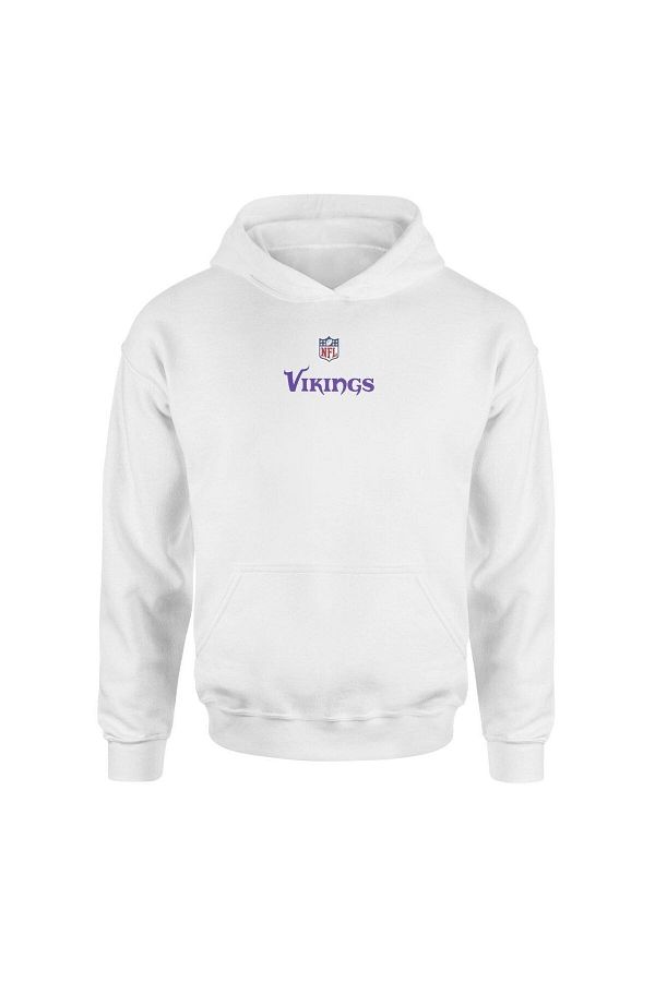 NSJ SPORTIVE-Minnesota Vikings Iconic White Hoodie 1