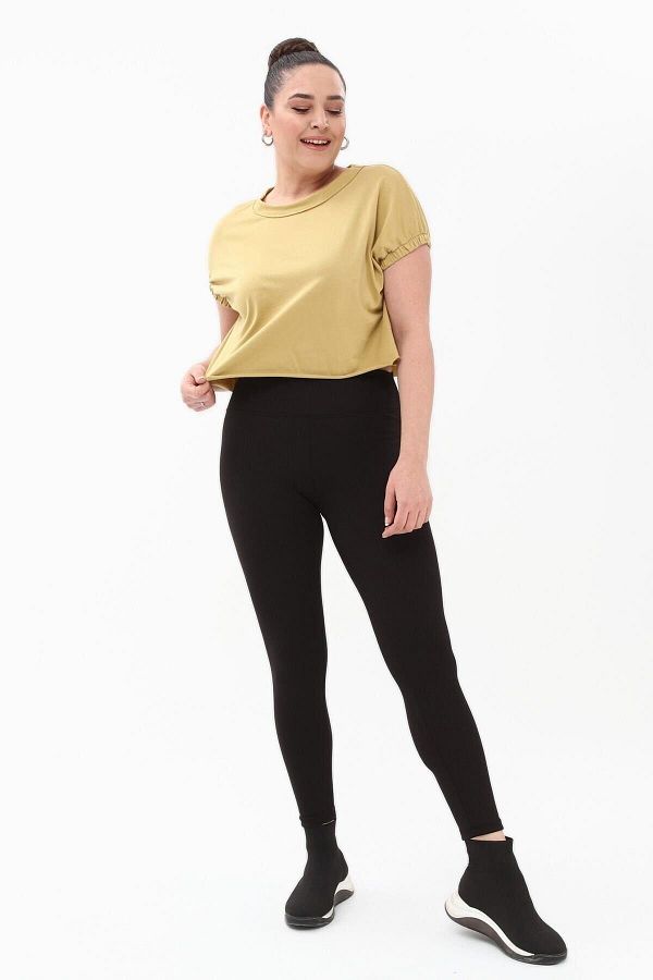 Plus size ribbed tights shop