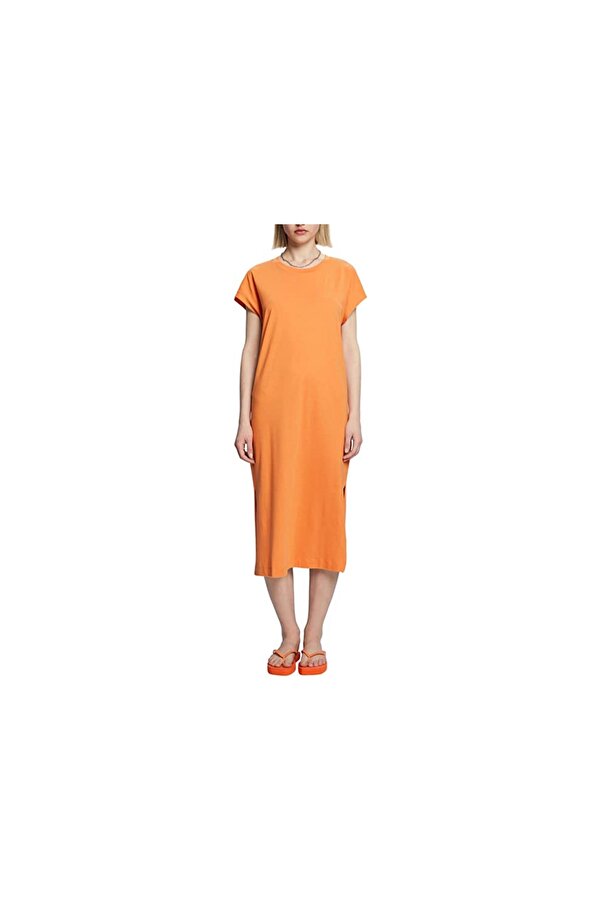 esprit collection kleid orange