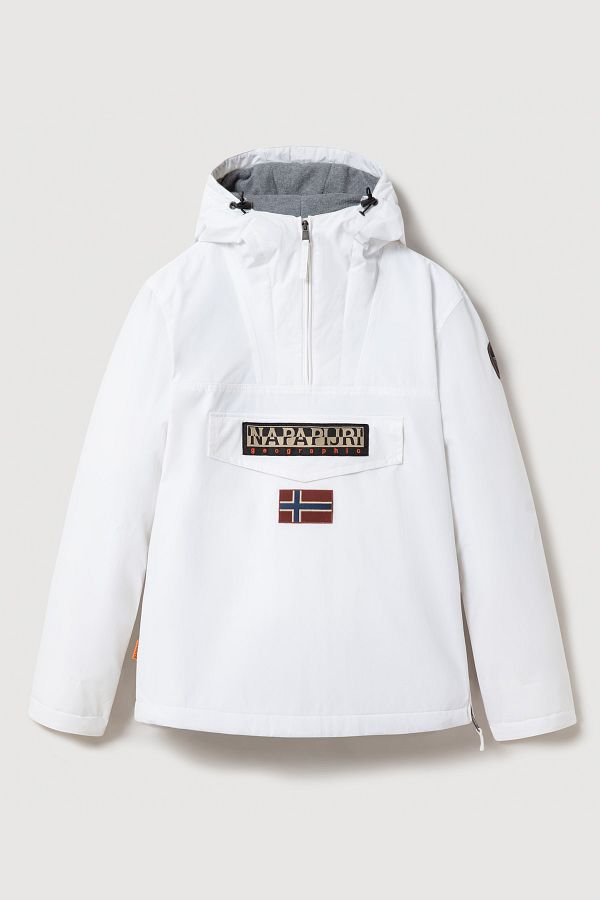 Napapijri white coat sales