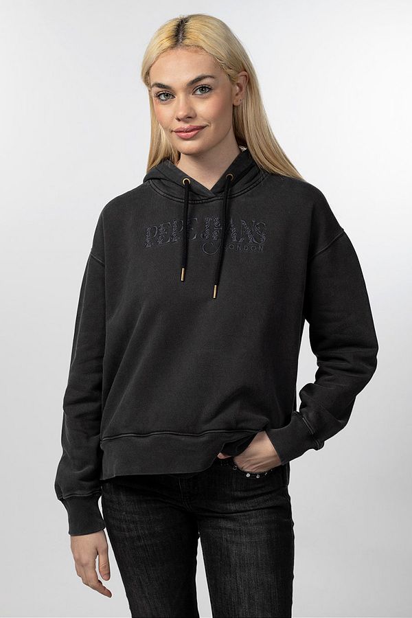 Pepe Jeans Sweatshirt Black Regular fit Trendyol