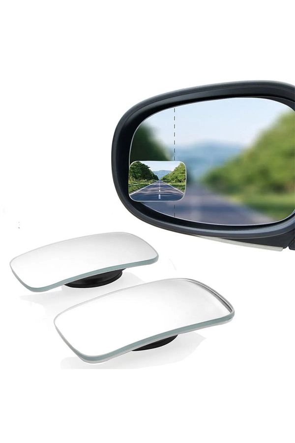 Lazer Store-Adjustable Additional Blind Spot Mirror Compatible with Hyundai I20 1