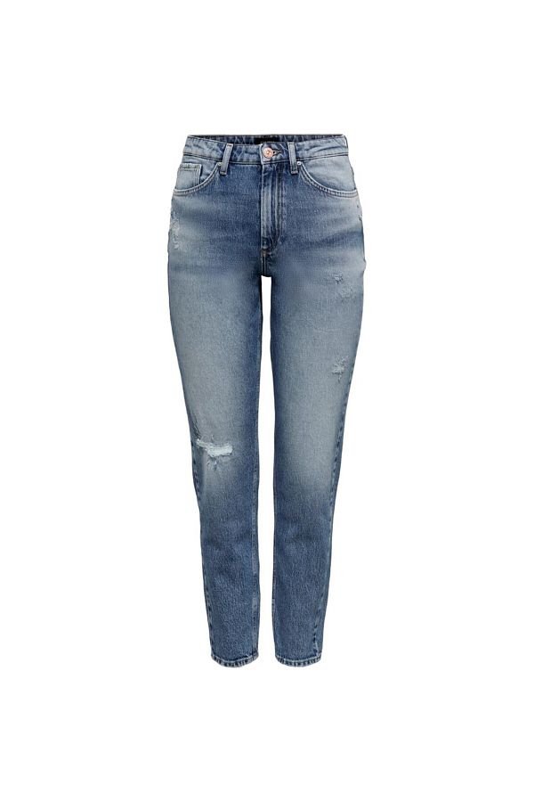 Ripped mom fit jeans online