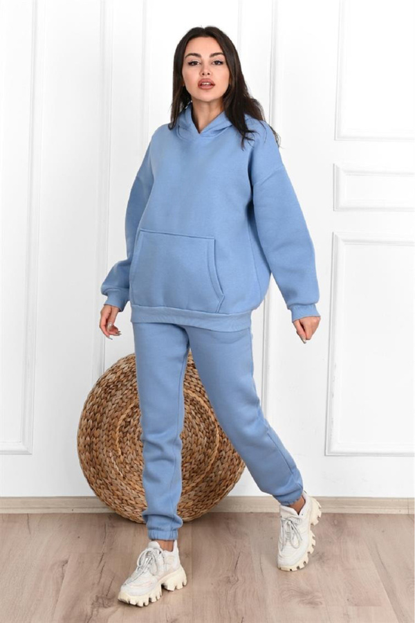 CLAYES-Απλό Σετ φόρμας Basic Φούτερ Jogger 1