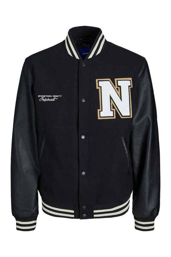 Jack Jones Jack Jones College Wool Blend Men s Bomber Jacketb12241559 Trendyol