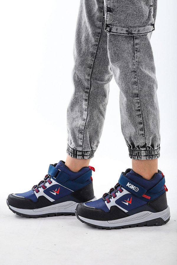 Boys gray boat shoes online