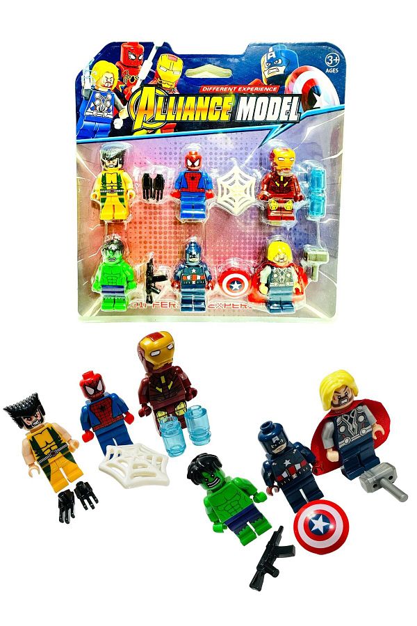 tmtoysandmore avengers mini lego figure 6 model toy Trendyol