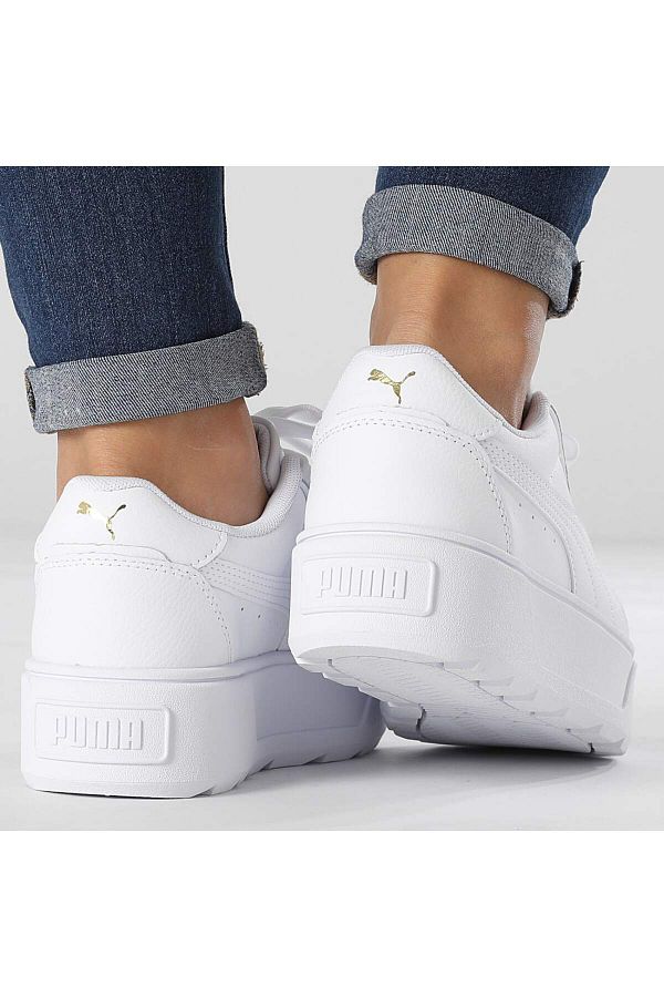 Puma Women s White High Sole Sneaker Casual Sports Shoes Trendyol