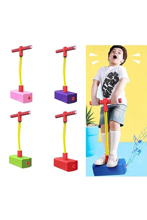 BLUE SİDE Çocuklar Için Atlama Zıplama Oyuncağı Boy Uzatıcı Eğitici Fiziksel Ve Zihinsel Geliştirici Spor Oyun