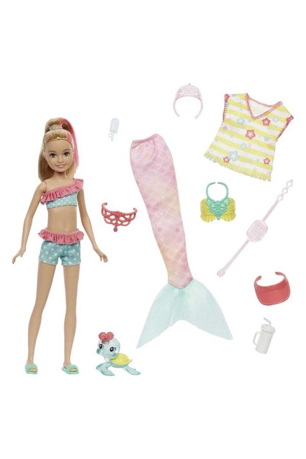 Barbie mermaid doll set clearance