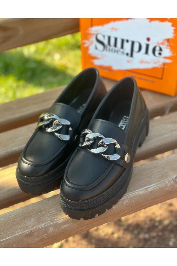 Surpie Shoes Women s Thick Sole Loafer Moccasin Shoes Women s Casual Shoes Trendyol